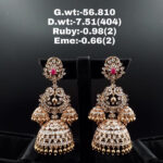 Diamond Jhumkis (B-1001)