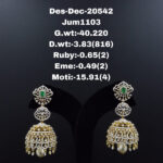 Diamond Jhumkis (B-1011)