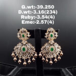 Diamond Jhumkis (B-1020)