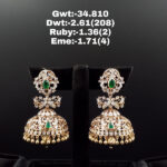 Diamond Jhumkis (B-1021)