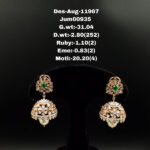 Diamond Jhumkis (B-1022)