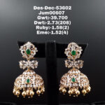 Diamond Jhumkis (B-1023)