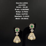 Diamond Jhumkis (B-1028)