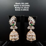 Diamond Jhumkis (B-1029)
