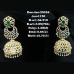 Diamond Jhumkis (B-1031)