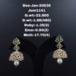 Diamond Jhumkis (B-1037)