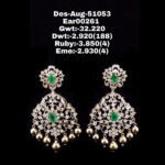 Diamond Jhumkis (B-1039)