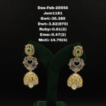 Diamond Jhumkis (B-1004)