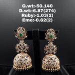 Diamond Jhumkis (B-1042)