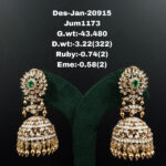 Diamond Jhumkis (B-1044)