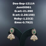 Diamond Jhumkis (B-1045)
