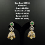 Diamond Jhumkis (B-1005)