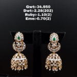 Diamond Jhumkis (B-1055)