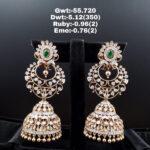 Diamond Jhumkis (B-1057)