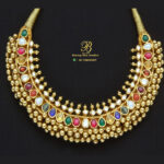 Gold Kundan Necklaces (B-1030)