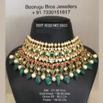 Gold Kundan Necklaces (B-1032)