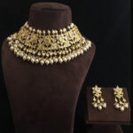 Gold Kundan Necklaces (B-1011)