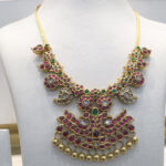 Gold Kundan Necklaces (B-1014)