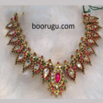 Gold Kundan Necklaces (B-1015)