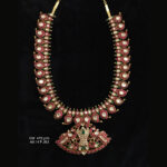 Gold Kundan Necklaces (B-1019)