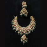 Gold Kundan Necklaces (B-1002)