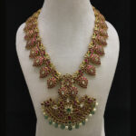 Gold Kundan Necklaces (B-1020)