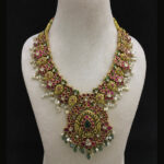 Gold Kundan Necklaces (B-1021)