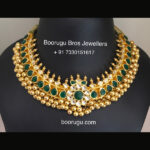 Gold Kundan Necklaces (B-1028)