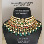 Gold Kundan Necklaces (B-1032)
