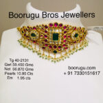 Gold Kundan Necklaces (B-1035)