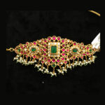 Gold Kundan Necklaces (B-1004)