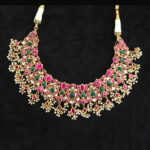 Gold Kundan Necklaces (B-1007)