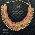 Gold Kundan Necklaces (B-1008)
