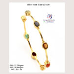 Gold Navratan Bangles (B-1002)