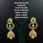 Diamond Jhumkis (B-1059)