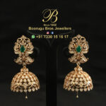Diamond Jhumkis (B-1063)