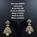 Diamond Jhumkis (B-1066)