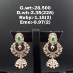 Diamond Jhumkis (B-1068)