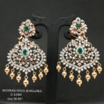 Diamond Jhumkis (B-1070)