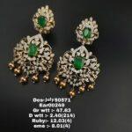 Diamond Jhumkis (B-1071)