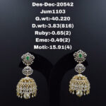Diamond Jhumkis (B-1076)