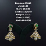 Diamond Jhumkis (B-1079)