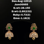 Diamond Jhumkis (B-1081)