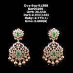 Diamond Jhumkis (B-1082)