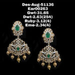 Diamond Jhumkis (B-1083)