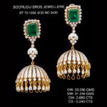 Diamond Jhumkis (B-1086)