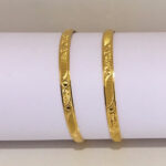 Gold Bangles (B-1021)