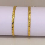 Gold Bangles (B-1022)