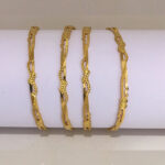Gold Bangles (B-1023)