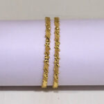 Gold Bangles (B-1024)